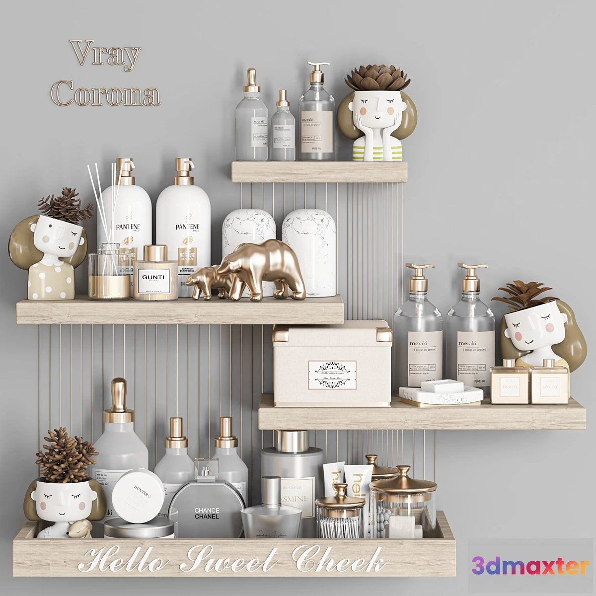 1316304 - bathroomset_128 3D Max