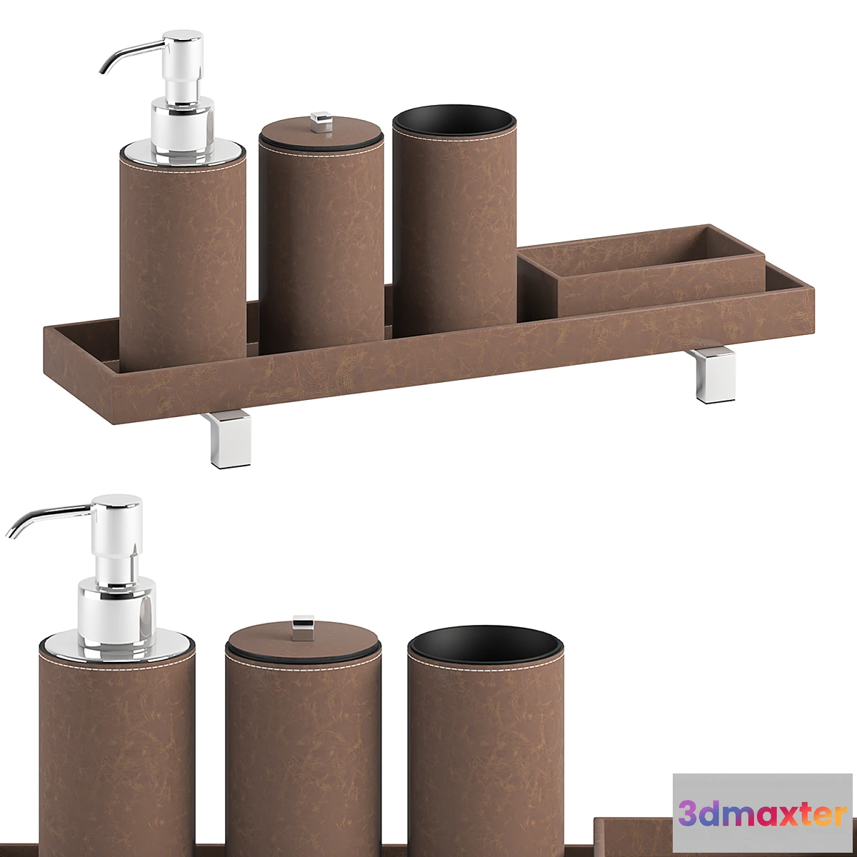 1316916 - Bathroom Accessories Set No.3 3D Max