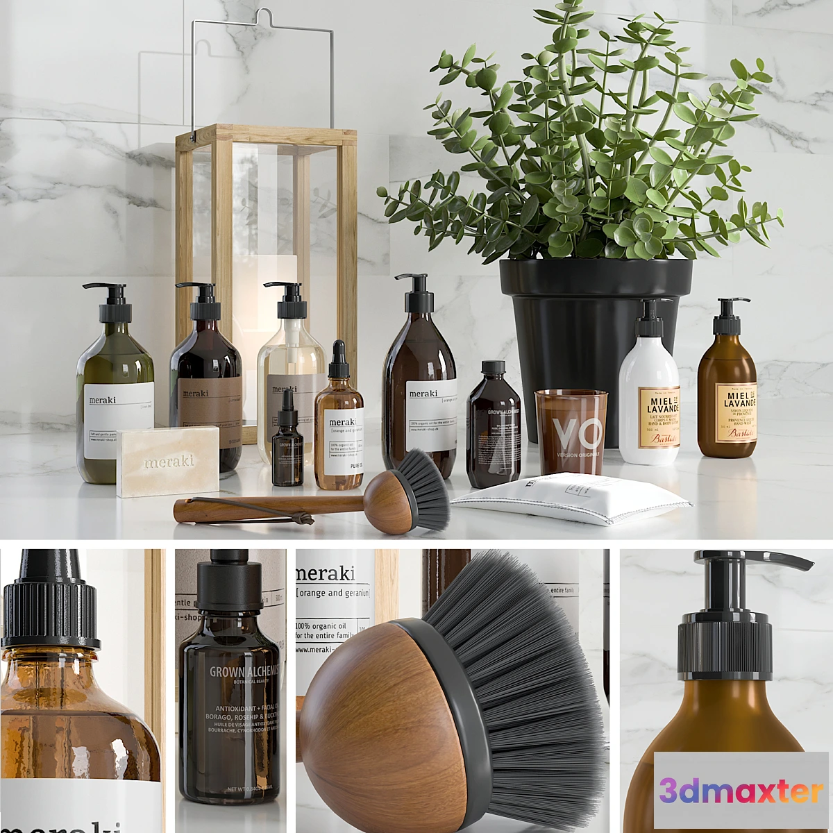 1319018 - Bathroom accessories 4 3D Max