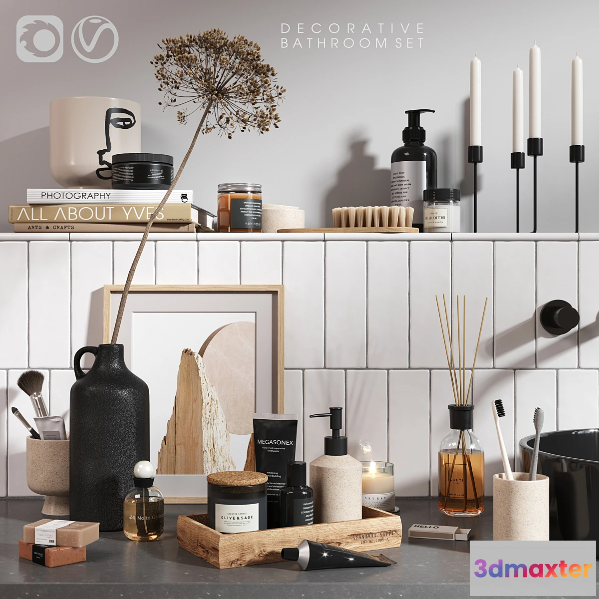 1319466 - H&M bathroomsdecor 2 3D Max