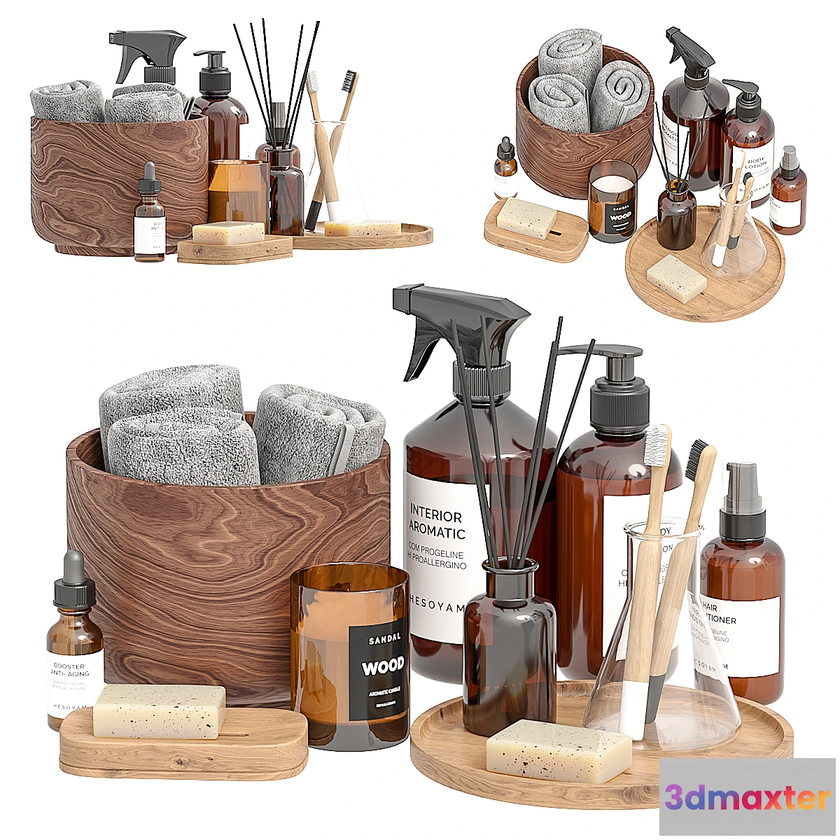 1322831 - Bathroom decor - No.4 3D Max