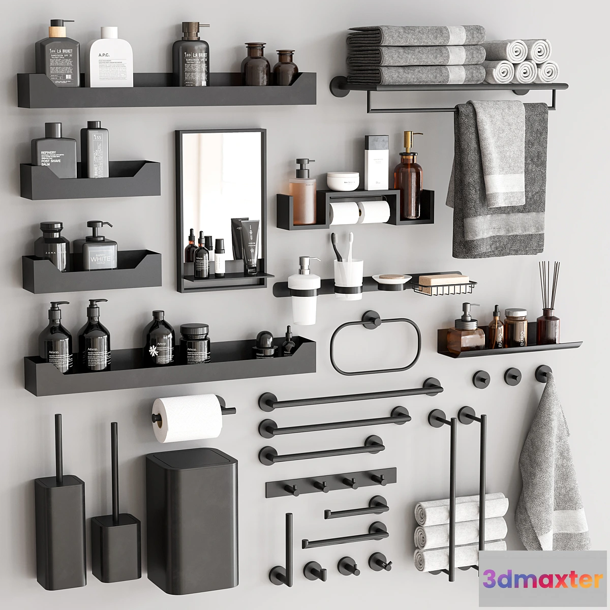 1323464 - Bathroom Accessories 92 - No.2 3D Max