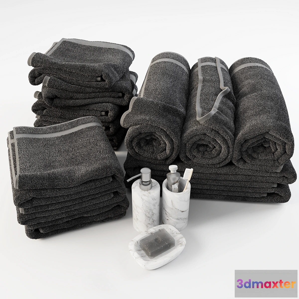 1323899 - Towels - No.2 3D Max
