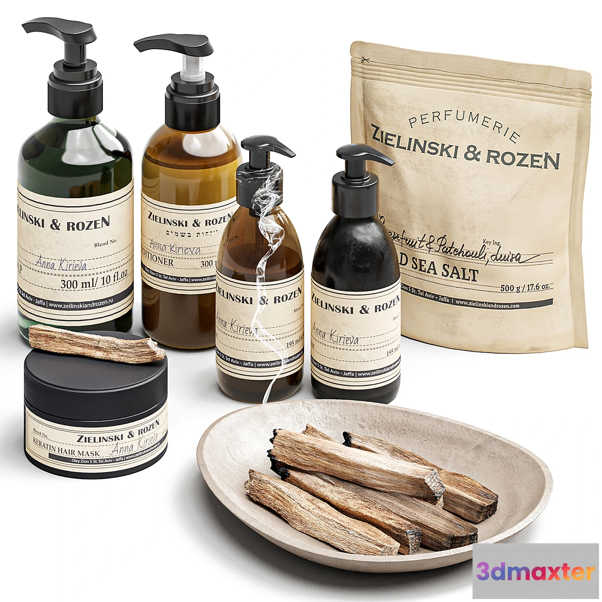 1326214 - Decorative set Zielinski & Rozen 3D Max