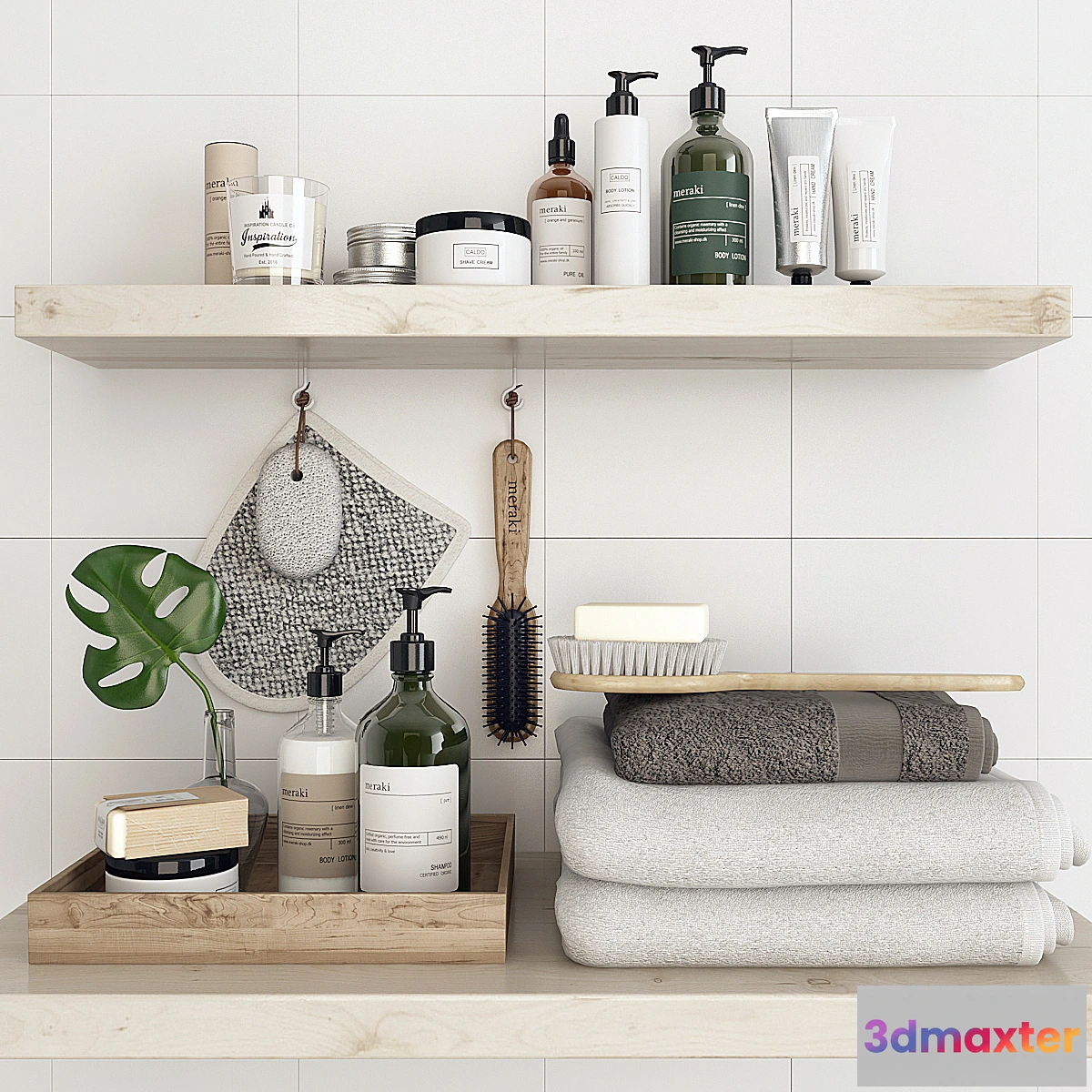 1329273 - Bathroom decor - No.6 3D Max