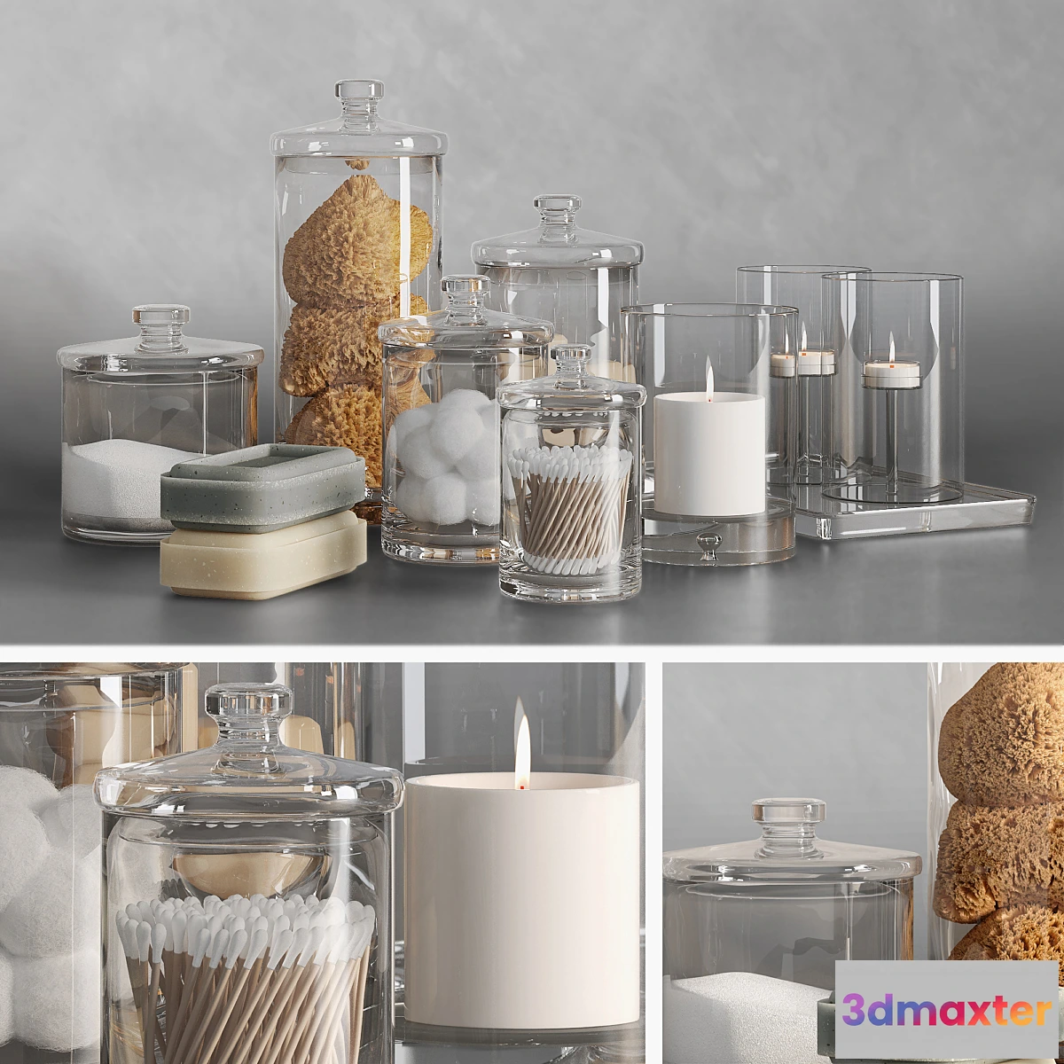 1329409 - Bathroom accessories 1 - No.2 3D Max