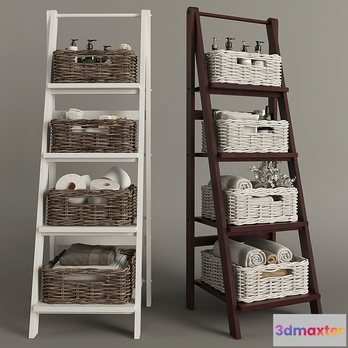 1333070 - Bathroom decor 4 3D Max