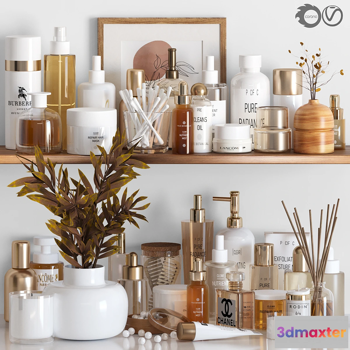 1334929 - bathroom accessories07 3D Max