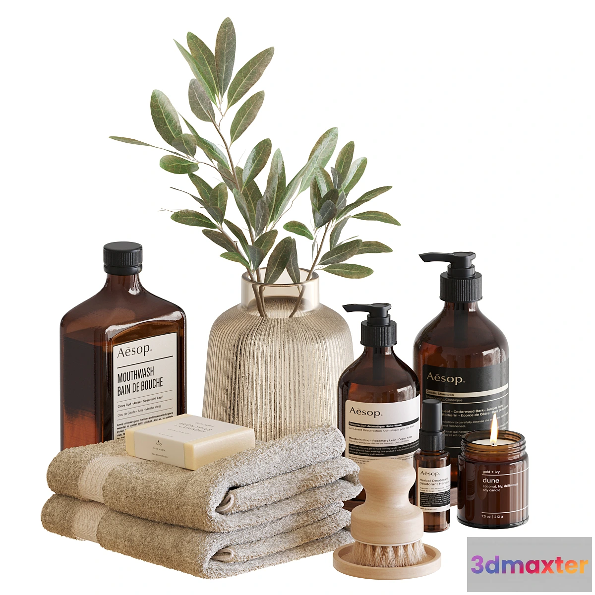 1346192 - Bathroom Accessories-07 - No.2 3D Max