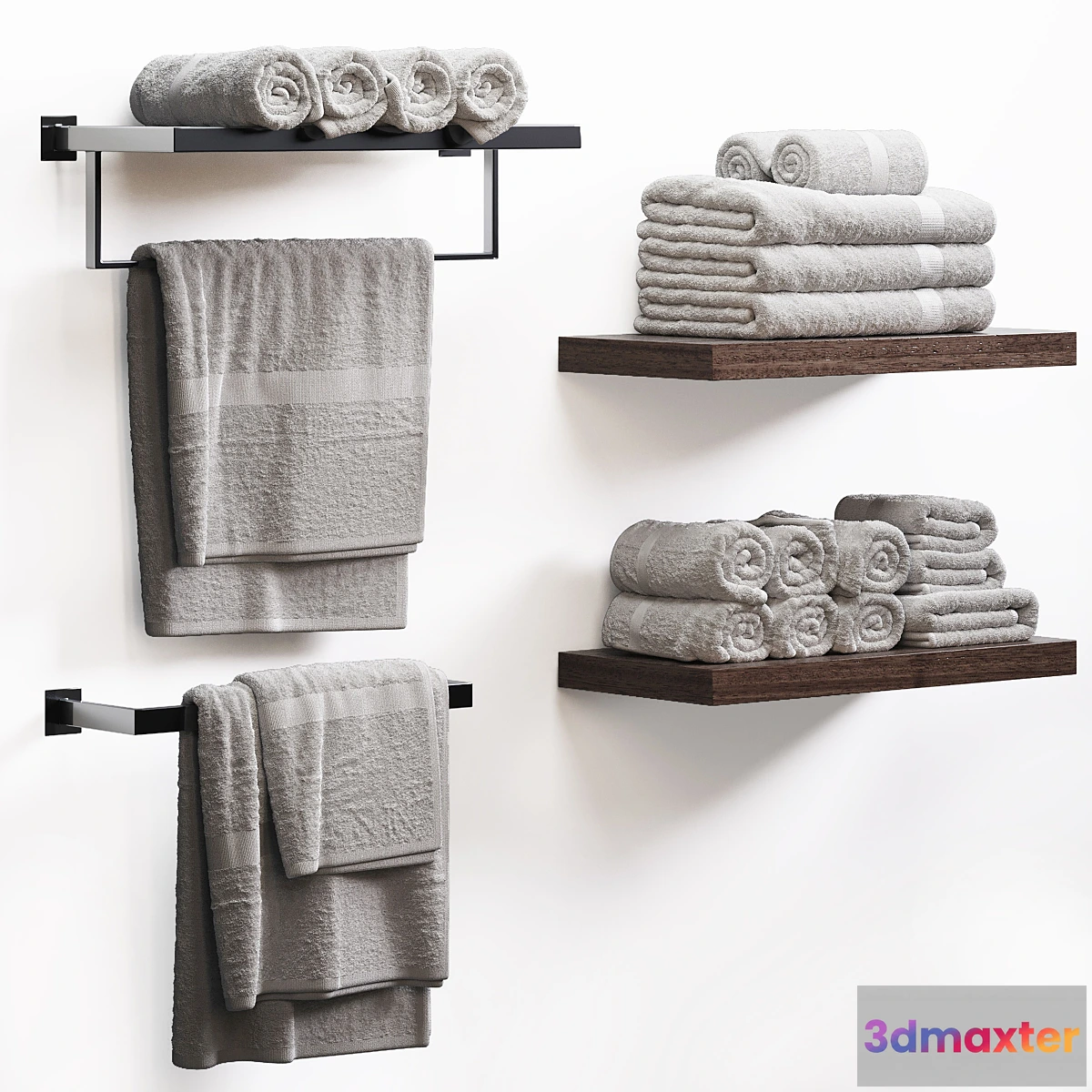 1350521 - Towels_35 3D Max