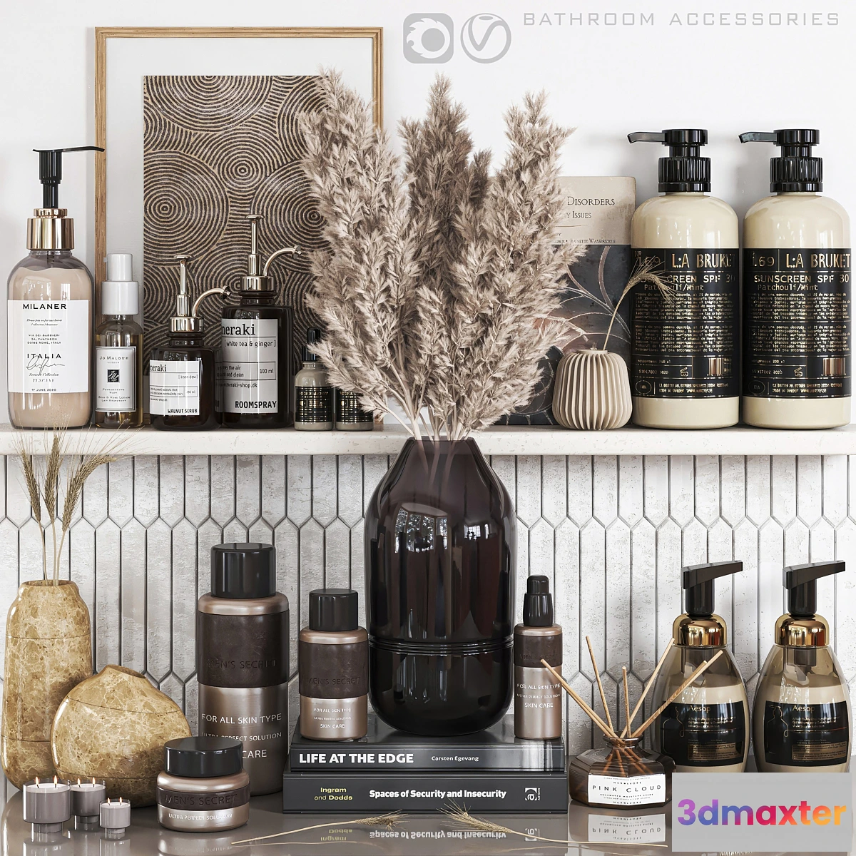 1354102 - Bathroom Accessories 12 3D Max