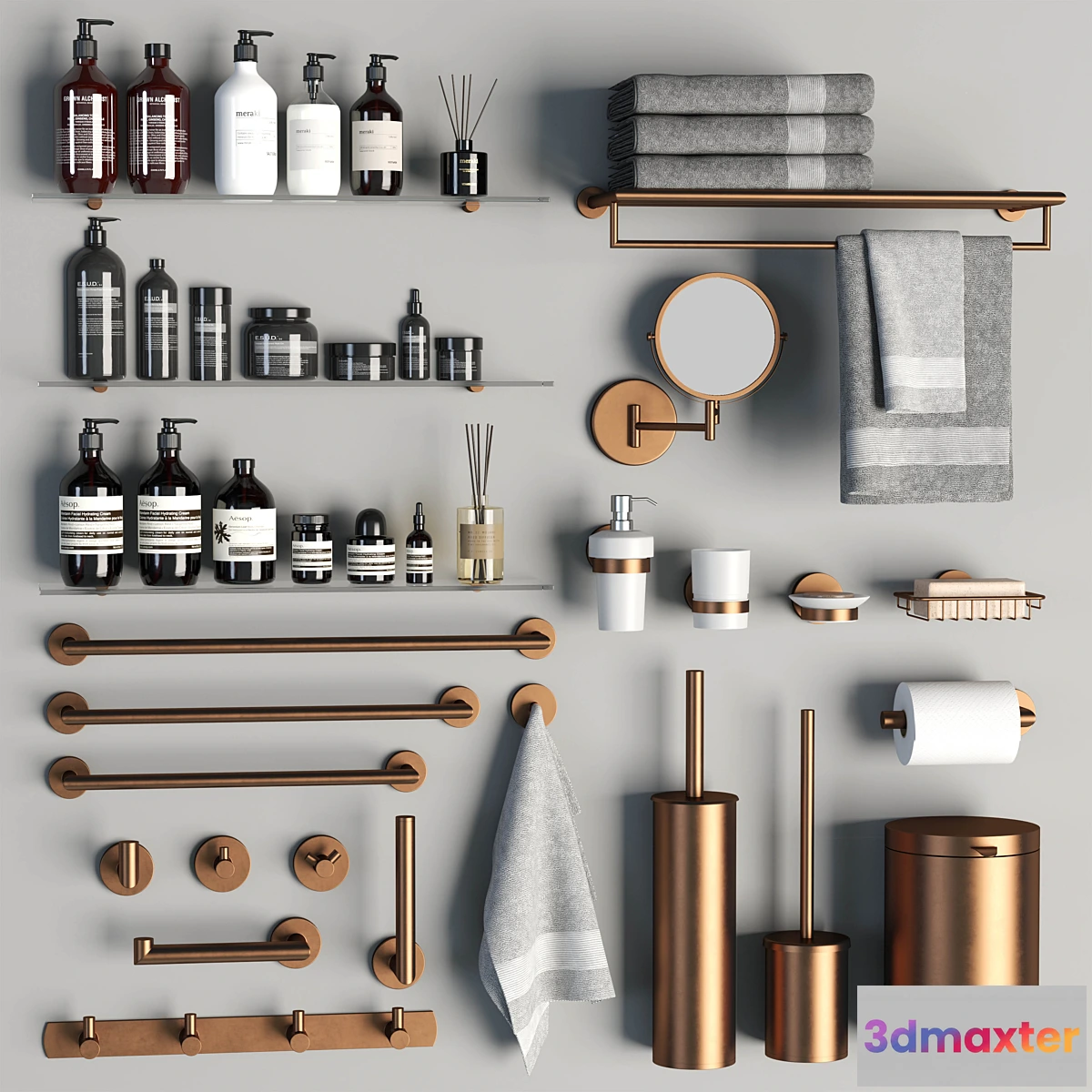 1354810 - Bathroom accessories 26 3D Max