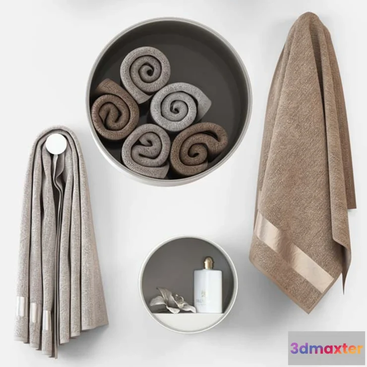 1393020 - Towels m23 3D Max