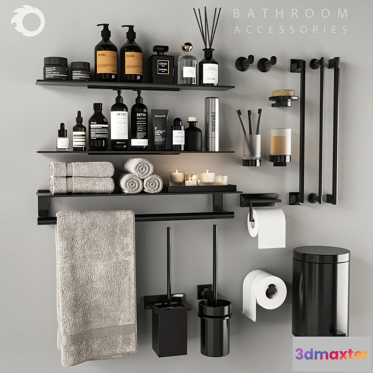 1410326 - Bathroom accessories_13 3D Max