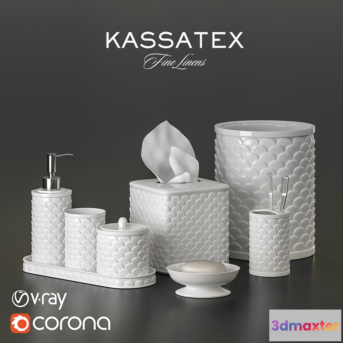 1412508 - KASSATEX - SCALA ACCESSORIES 3D Max