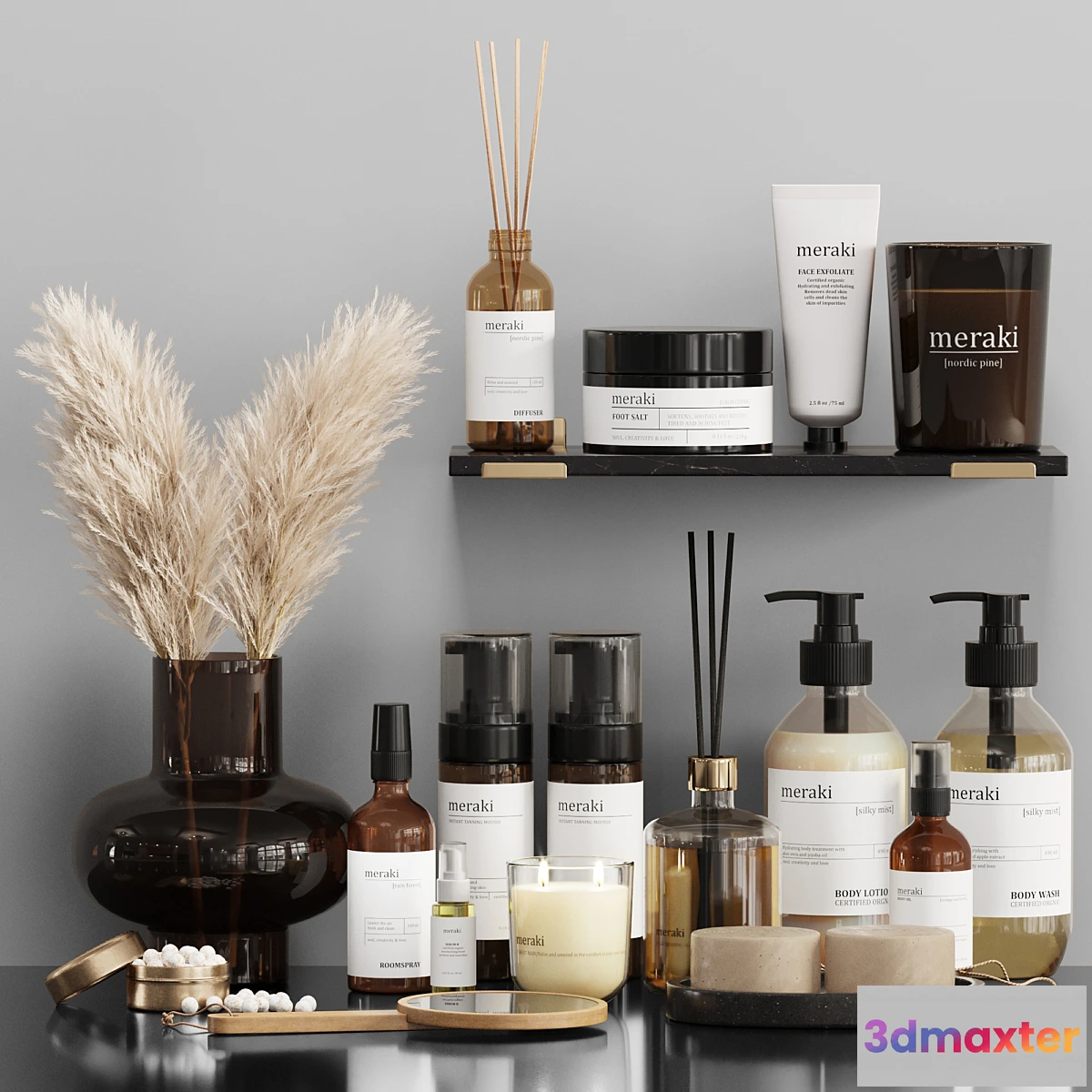 1413072 - bathroom accessories 03 3D Max