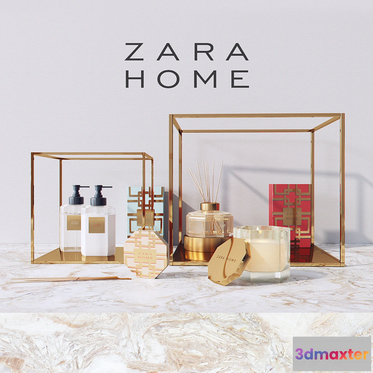 1413614 - Zara Home Decor Set 3D Max