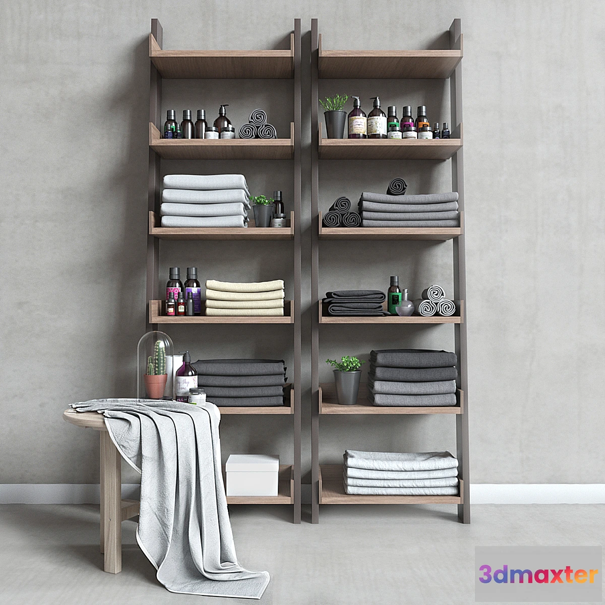 1415184 - Bathroom decor 3D Max