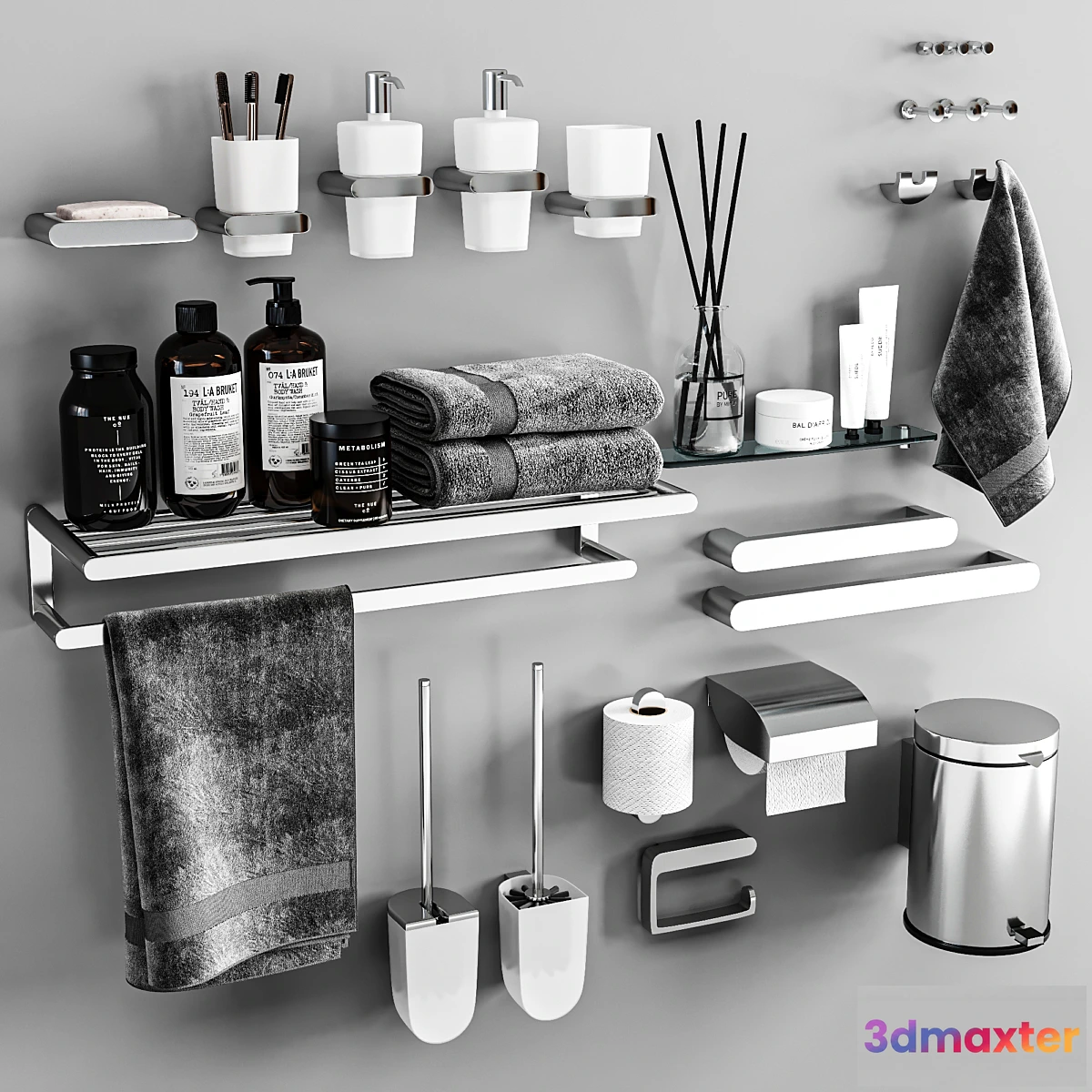 1415404 - Keuco Bathroom accessories 33 3D Max