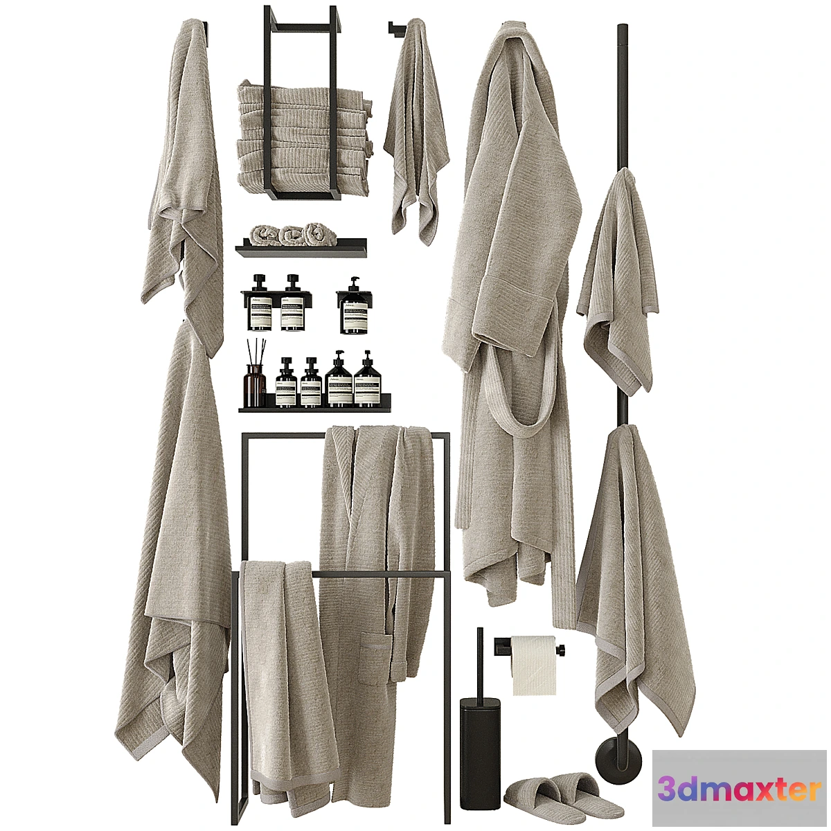 1416968 - Decorative set for the bathroom 306 3D Max