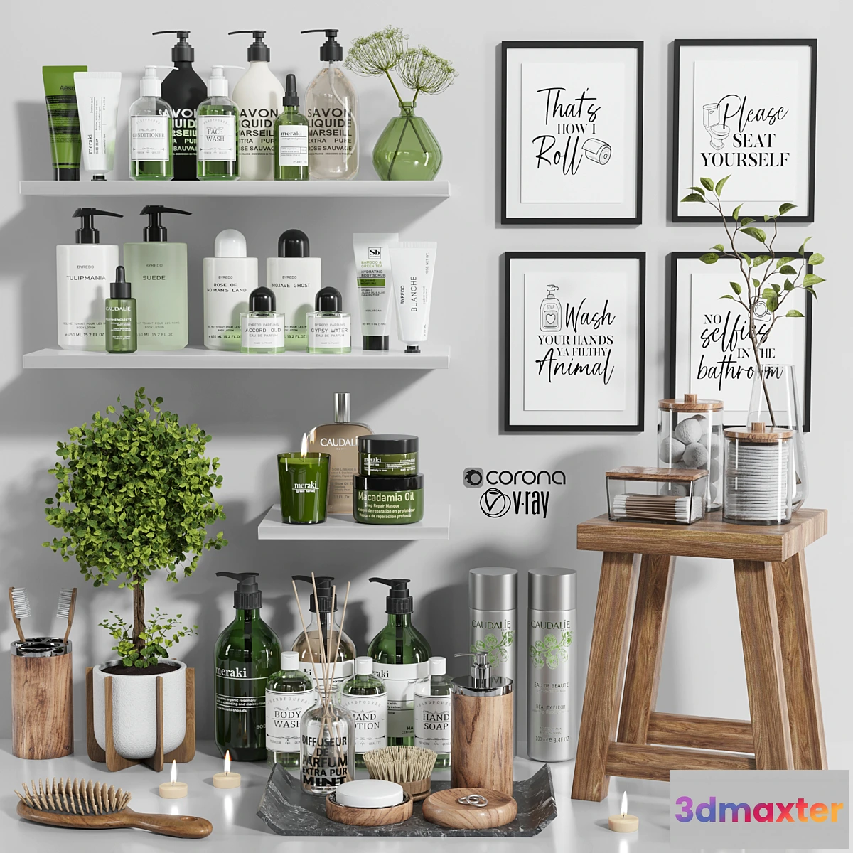 1417404 - bathroom accessories 23 3D Max