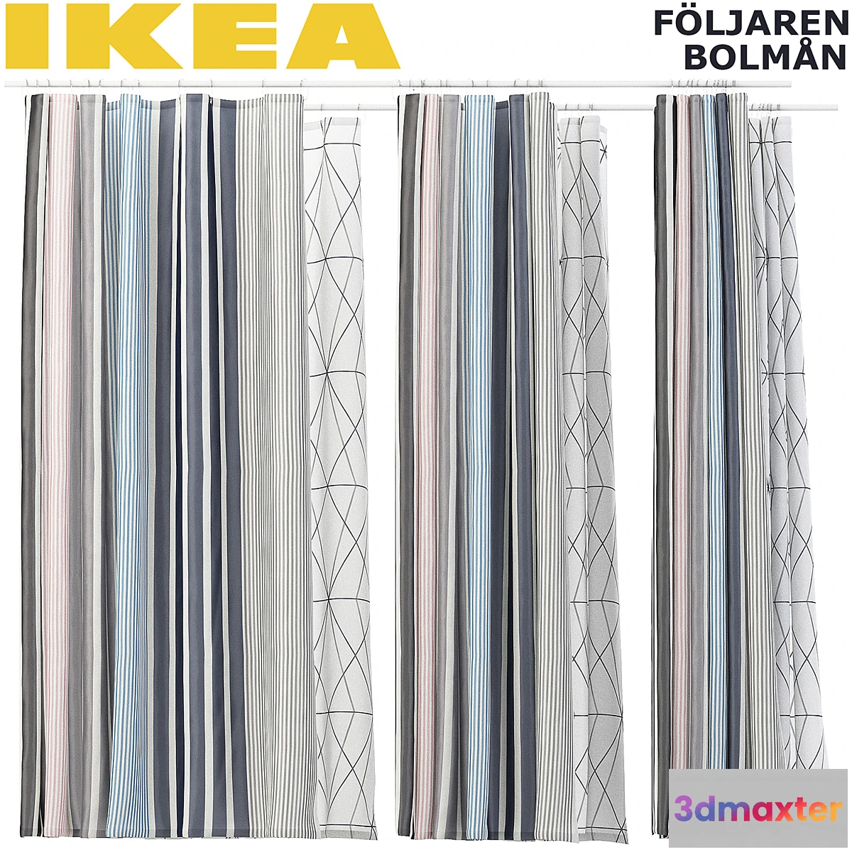 1421174 - BOLMAN (BOLMON) FOLJAREN (FELJAREN) SET 3D Max