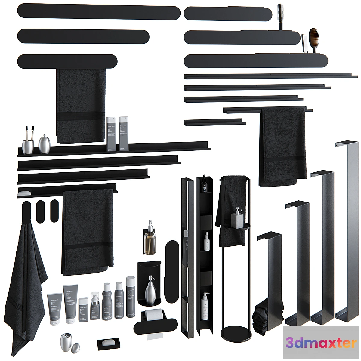 1425690 - Bathroom accessories from MyOry 3D Max