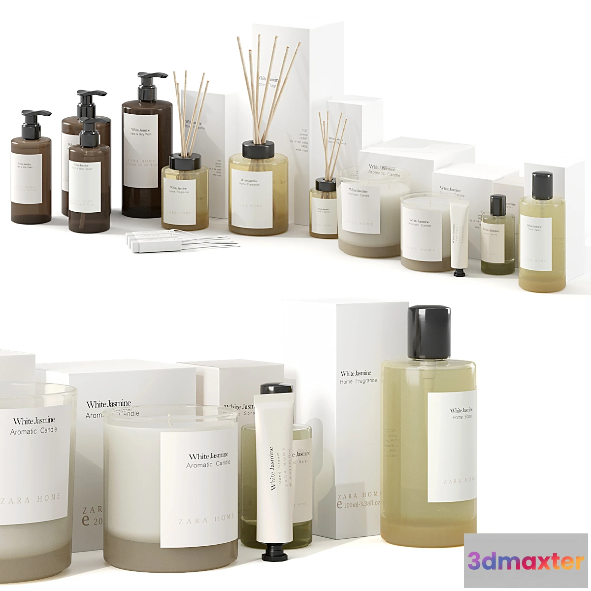 1426346 - SPRAY and SOAPS Set 01 ZARA HOME 3D Max