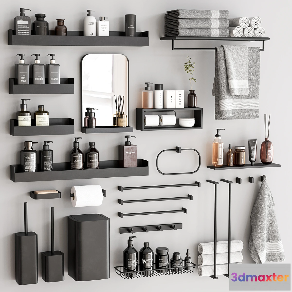 1432070 - Bathroom Accessories 102 3D Max