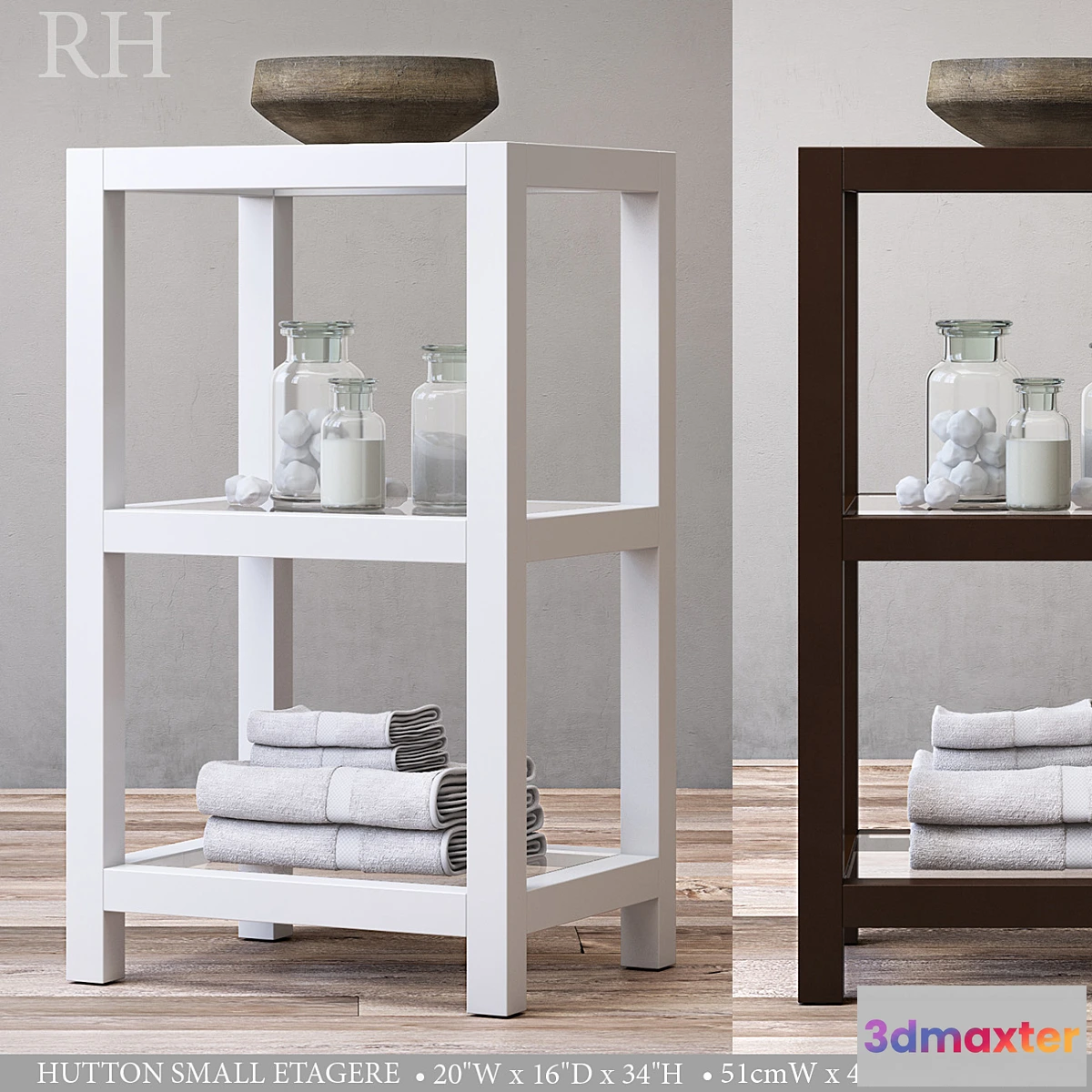 1432454 - HUTTON SMALL ETAGERE 3D Max