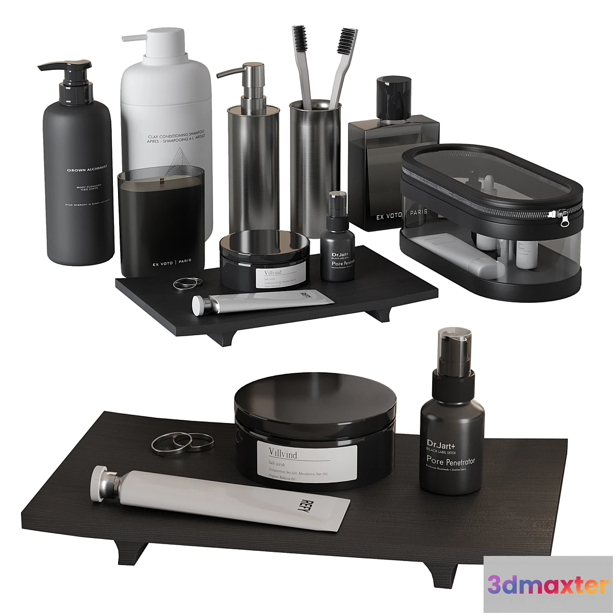 1433378 - Minimalistic men’s bathroom decor 3D Max