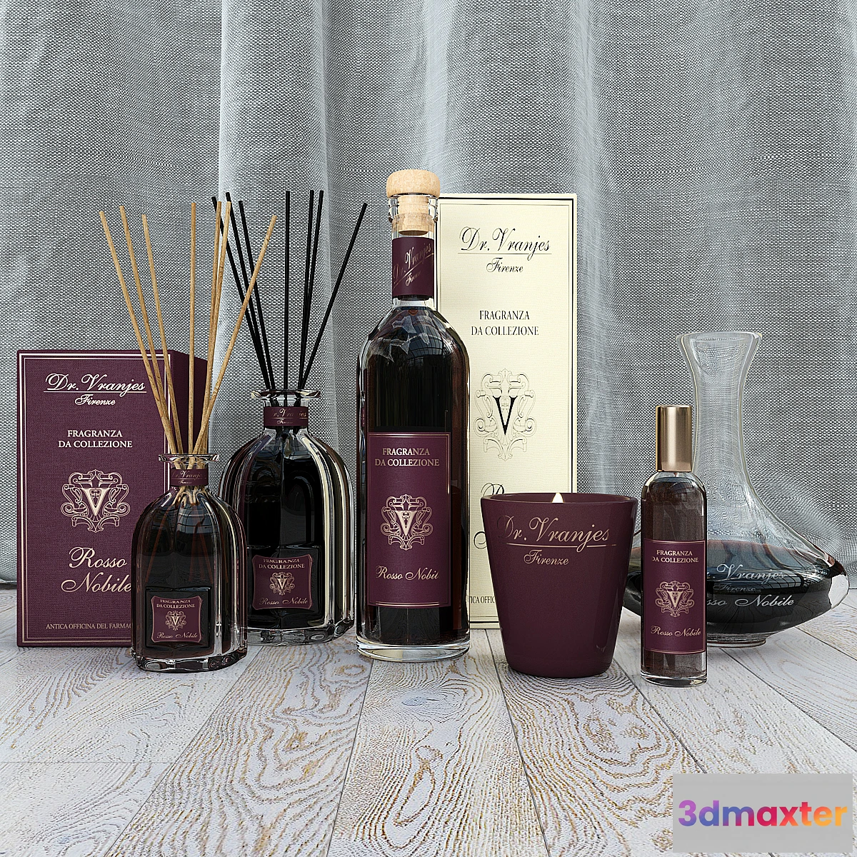 1433620 - Set fragrances Dr. Vranjes Rosso Nobile 3D Max