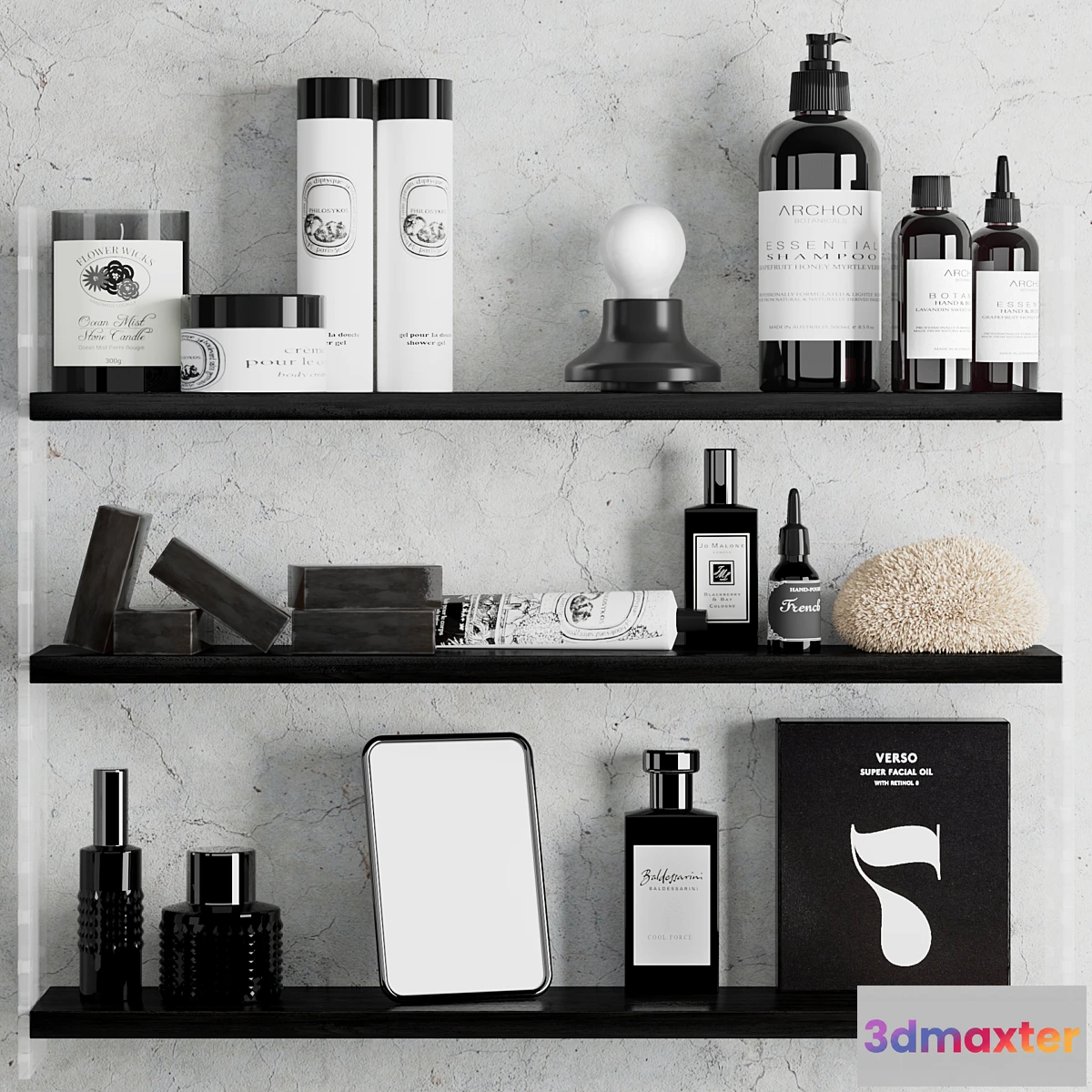 1433784 - Bathroom set 3 3D Max