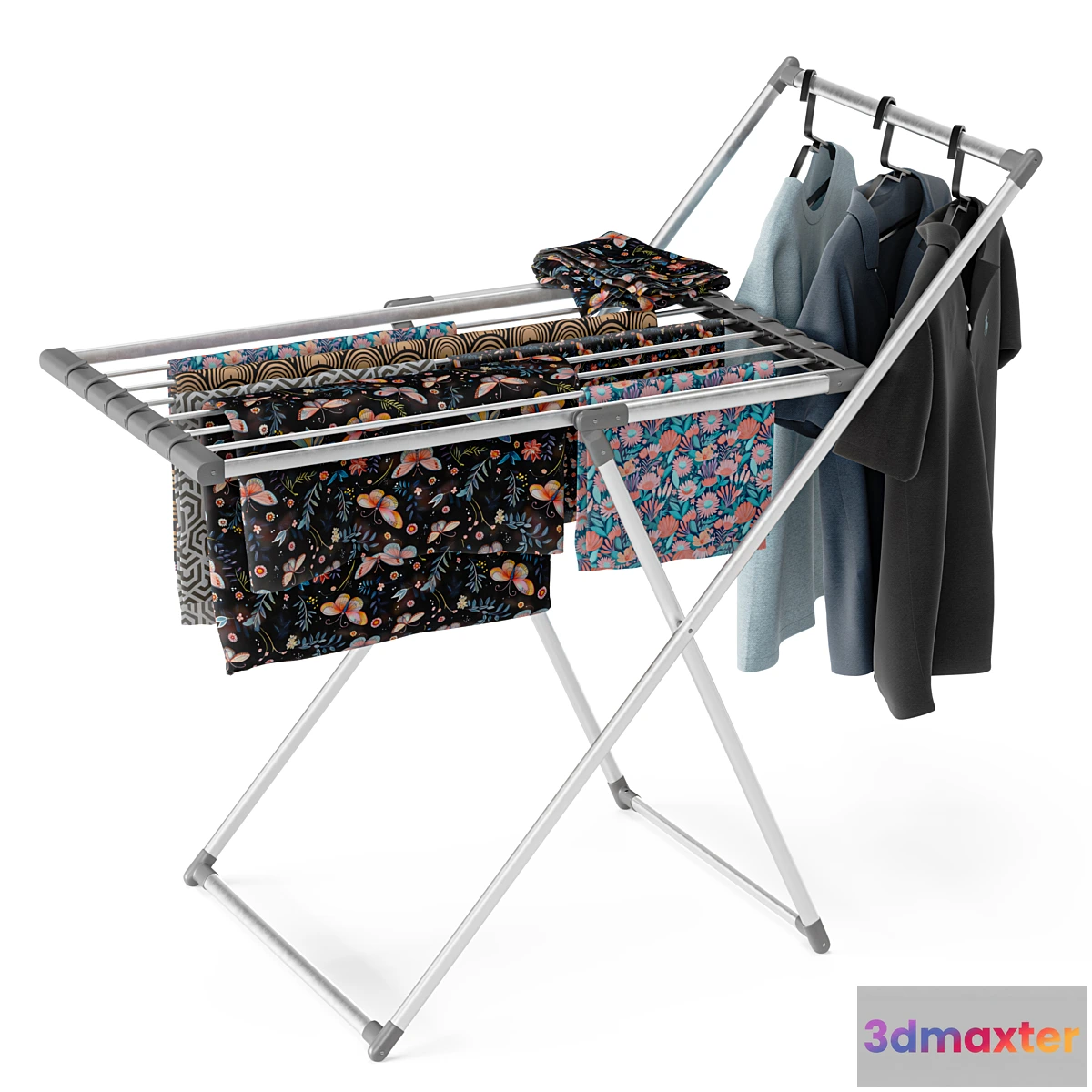 1436684 - Clothes dryer with filling 3D Max