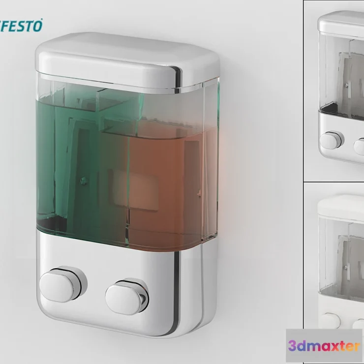 1438882 - Double dispenser 3D Max