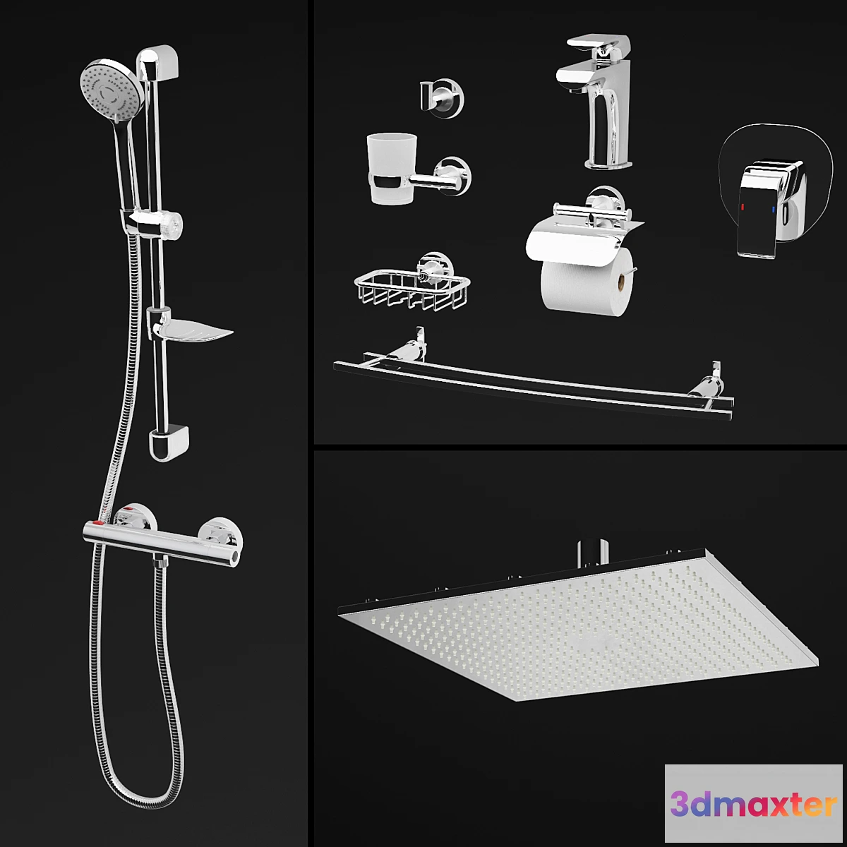 1439392 - ferro_bathroom_set 3D Max