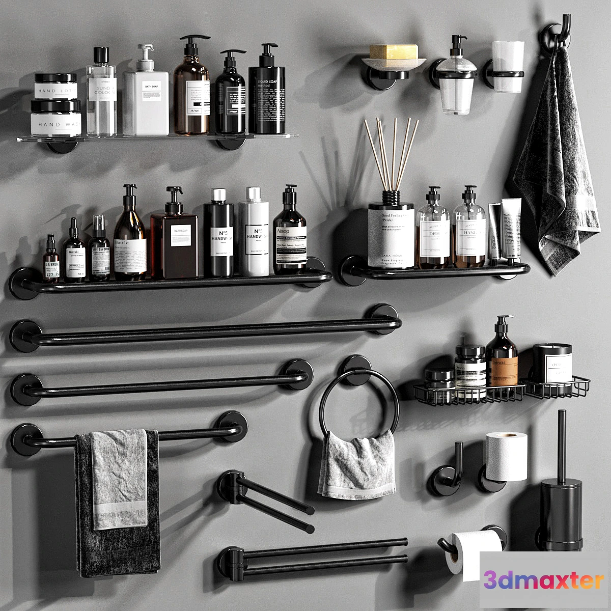 1440280 - Inda Colorella accessories 3D Max