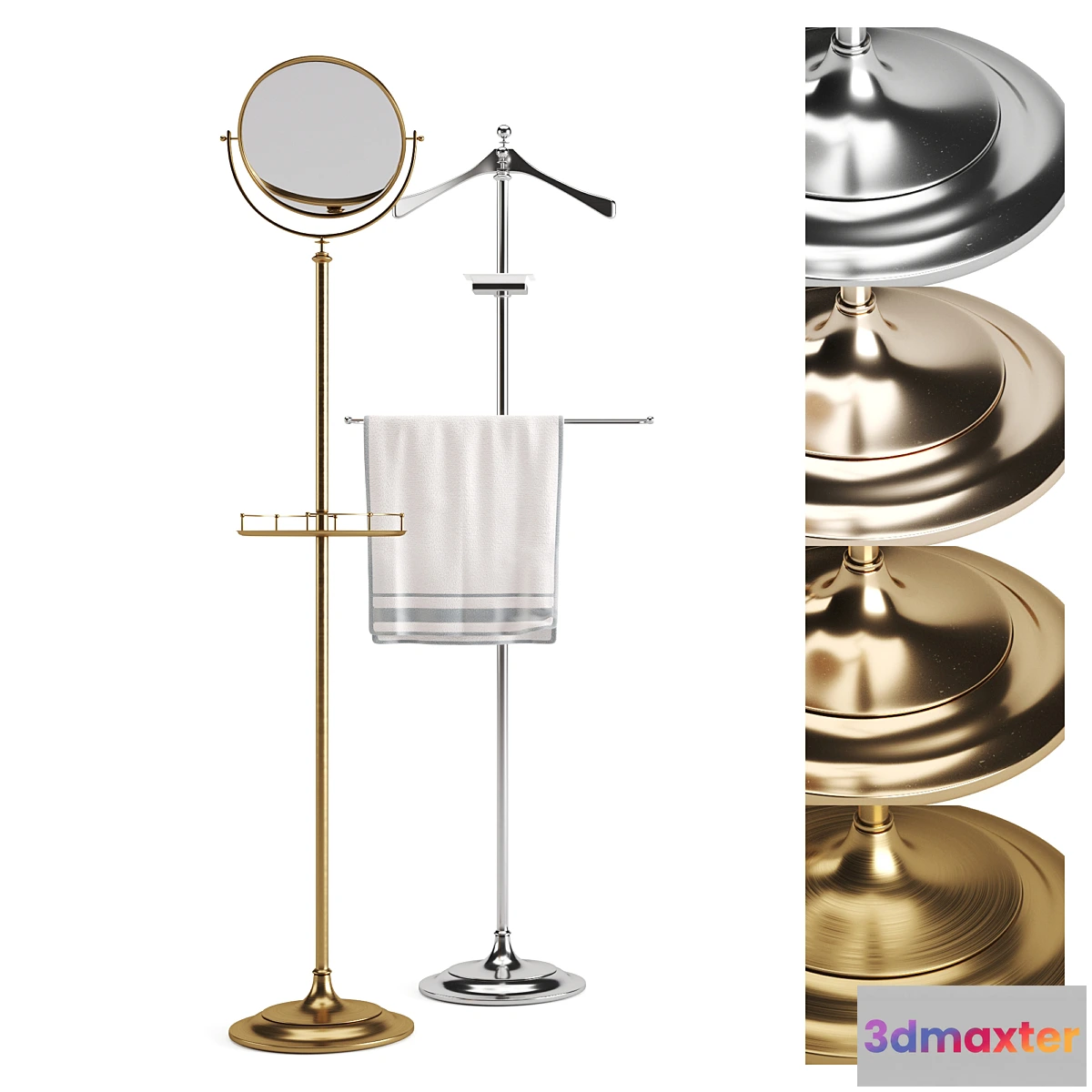 1441246 - Devon & Devon Single Bathroom Accessories 3D Max