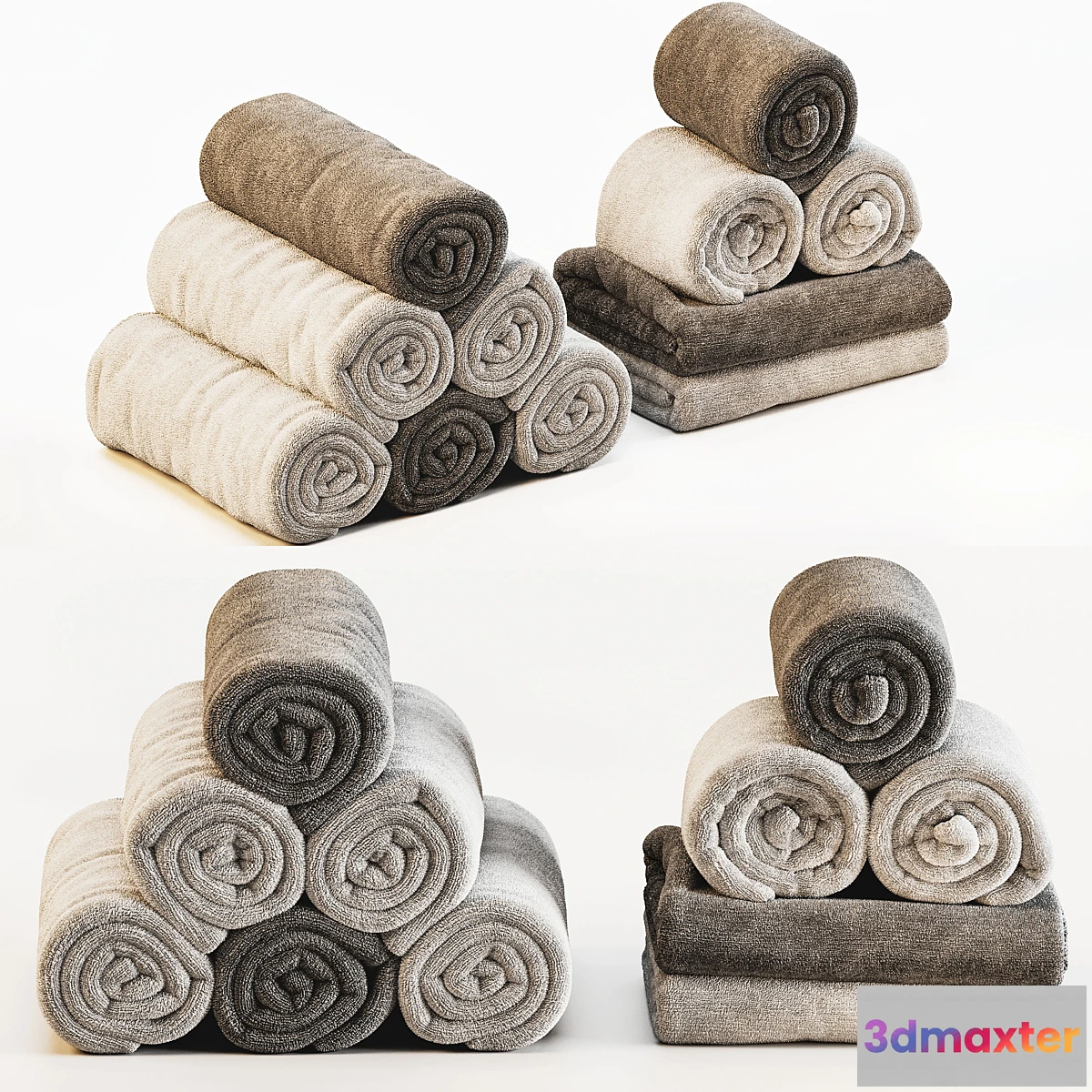 1442318 - Towels_15 3D Max