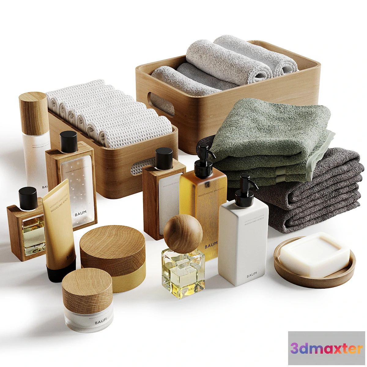 1442594 - Decorative set for bathroom_02 3D Max