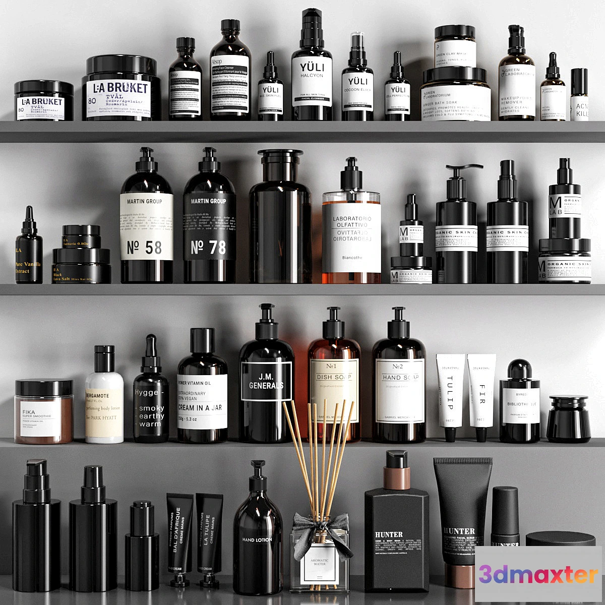 1443468 - Bathroom accessories 3 3D Max