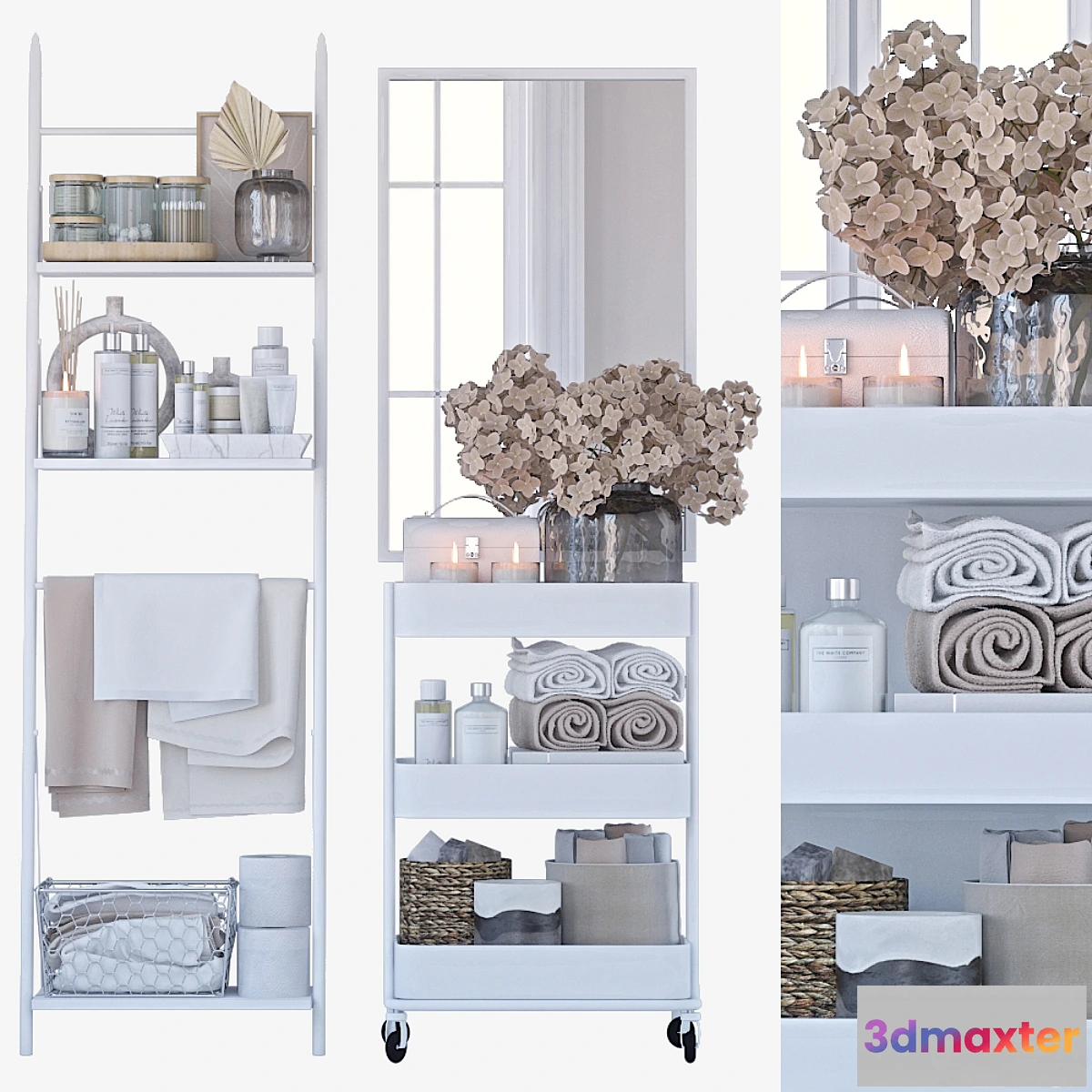 1443532 - Shelving in the bathroom 12 3D Max