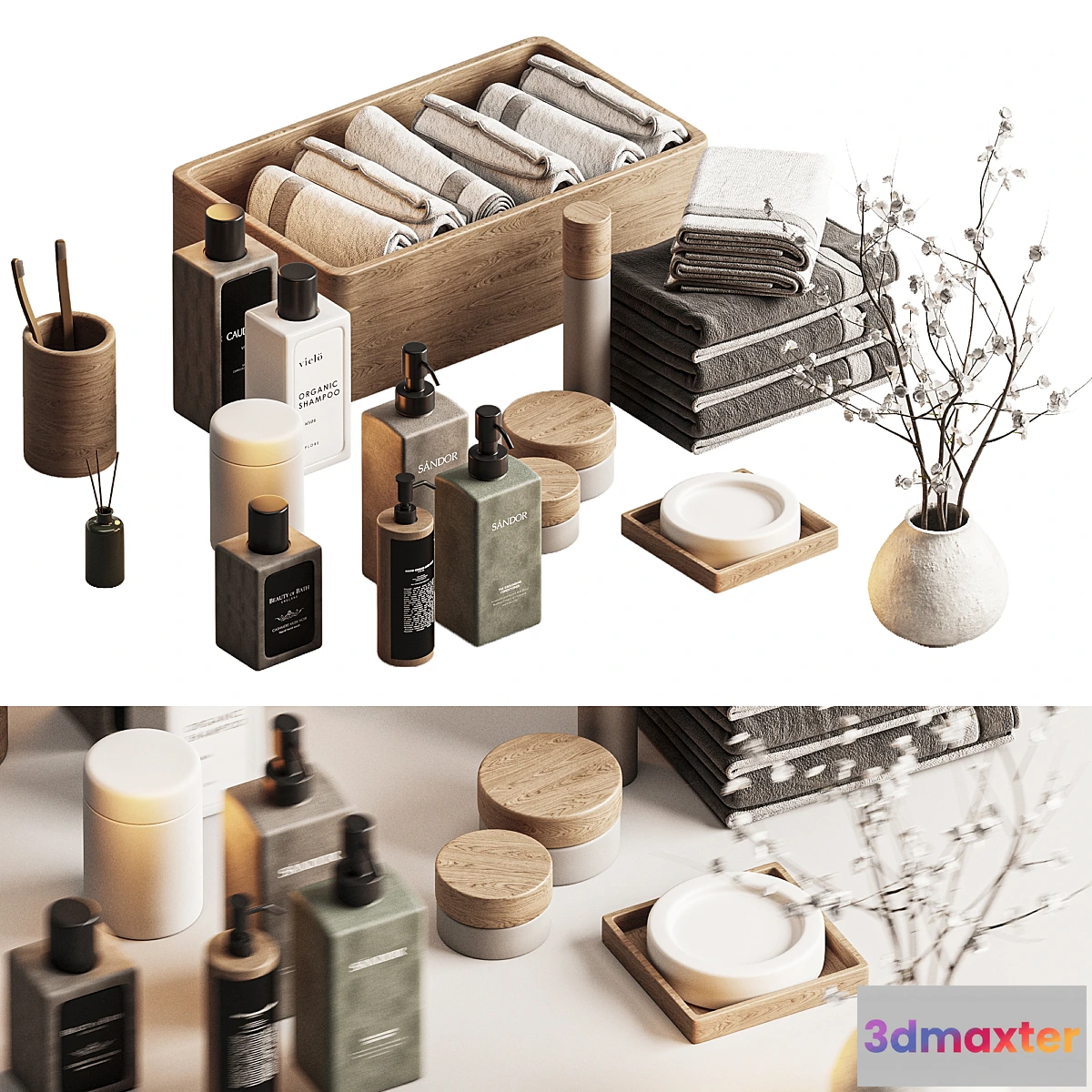 1447002 - Decoration for the bathroom 2 3D Max