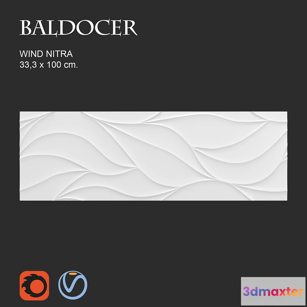 1448256 - Ceramic Tile Wind Nitra 3D Max