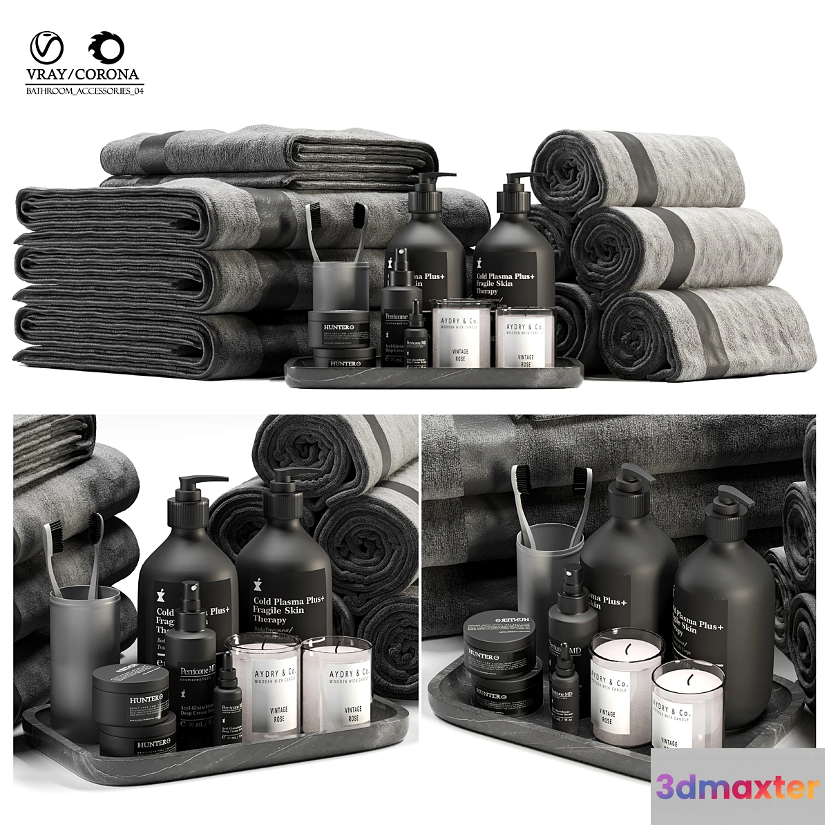 1449742 - Bathroom Accessories 04 3D Max