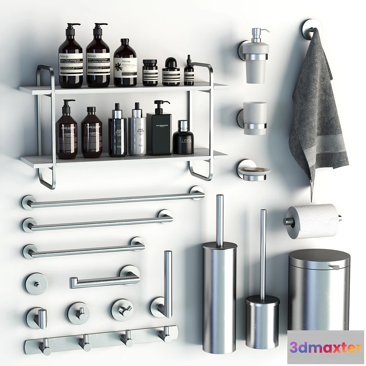 1453446 - Bathroom accessories 29 3D Max