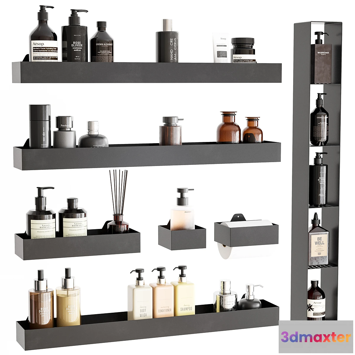 1455936 - Bathroom Accessories 77 3D Max