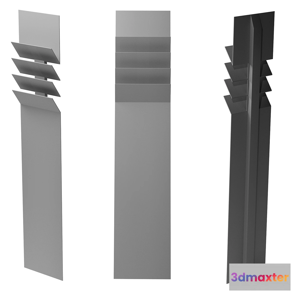 1456258 - Towel Warmer Flaps 3D Max