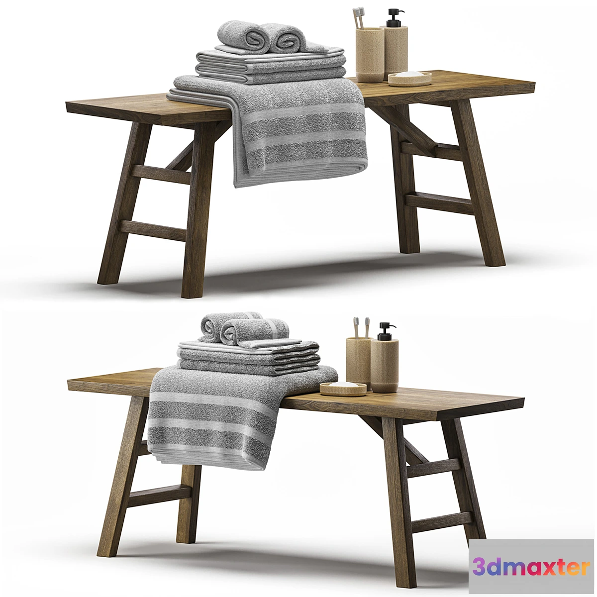 1457048 - Bathroom set 3D Max