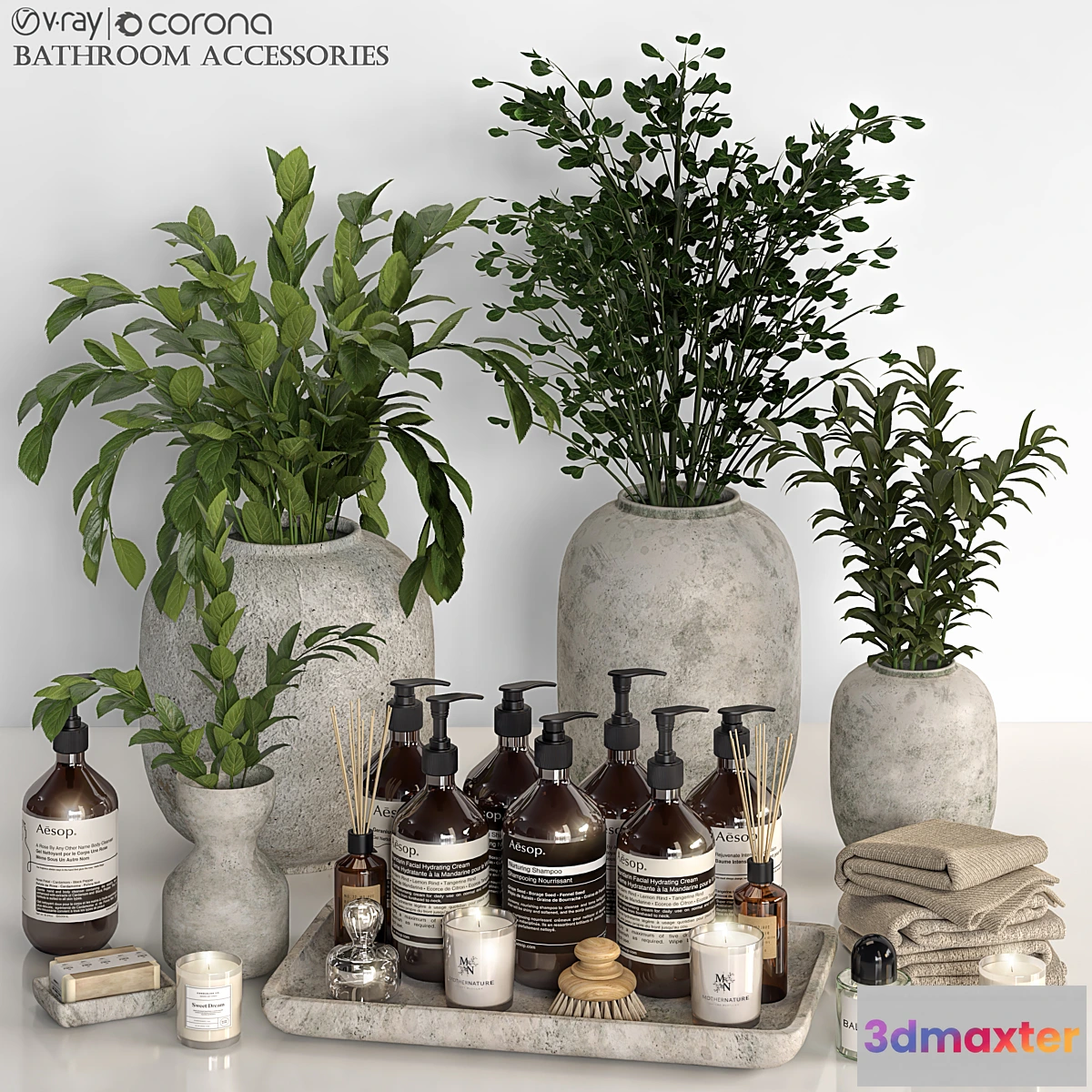 1462630 - Bathroom accessories 31 3D Max